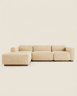 Sawa Modular Sofa — Butter Yellow